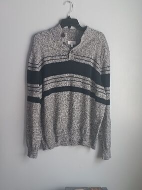 Croft & Barrow Cotton Henley Sweater